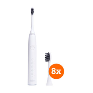 Boombrush Wit + Boombrush opzetborstels (8 stuks) - vergelijk en bespaar - Vergelijk365