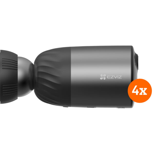 Ezviz Elife 2K+ Standalone Smart Home Battery Camera 4-Pack - vergelijk en bespaar - Vergelijk365