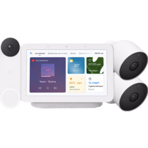 Google Nest Cam 2-pack + Nest Deurbel + Nest Hub 2 - vergelijk en bespaar - Vergelijk365