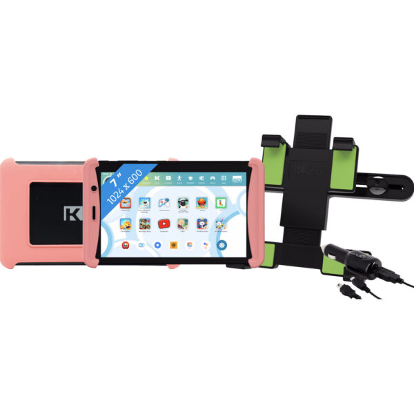 Kurio Tab Lite 2 16GB Roze + Car Kit - vergelijk en bespaar - Vergelijk365