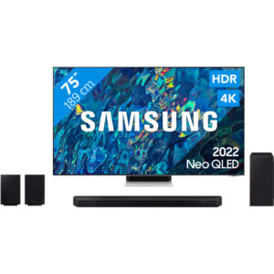 Samsung Neo QLED 75QN95B (2022) + Soundbar - vergelijk en bespaar - Vergelijk365