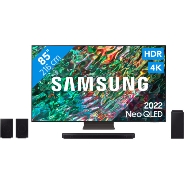 Samsung Neo QLED 85QN90B (2022) + Soundbar - vergelijk en bespaar - Vergelijk365