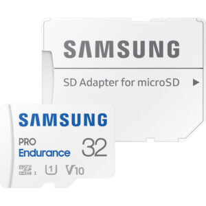 Samsung PRO Endurance 32GB + Adapter - vergelijk en bespaar - Vergelijk365