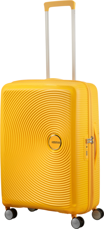 American Tourister Soundbox Expandable Spinner 67cm Golden Yellow - vergelijk en bespaar - Vergelijk365