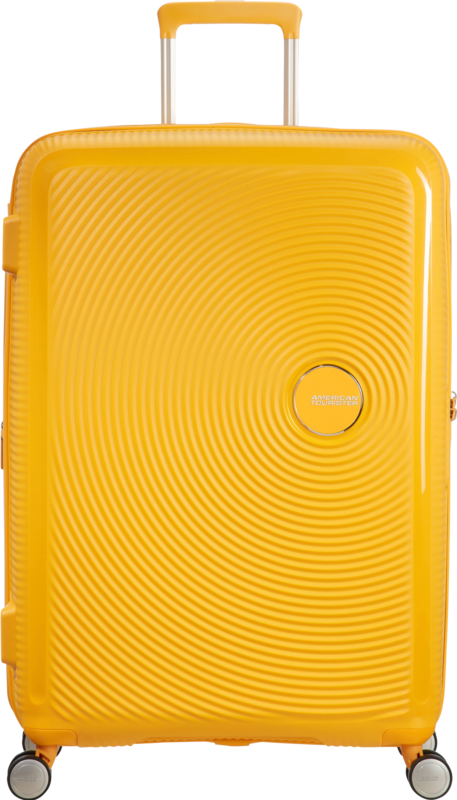 American Tourister Soundbox Expandable Spinner 77cm Golden Yellow - vergelijk en bespaar - Vergelijk365