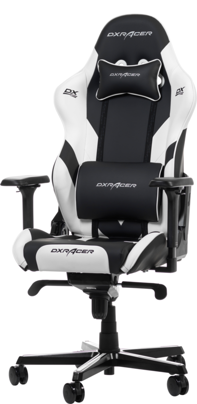 DXRacer GLADIATOR G001-N Gaming Chair - Zwart/Wit - vergelijk en bespaar - Vergelijk365