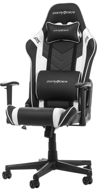 DXRacer PRINCE P132-NW Gaming Chair - Zwart/Wit - vergelijk en bespaar - Vergelijk365
