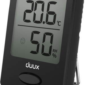 Duux Sense Hygrometer en Thermometer Zwart - vergelijk en bespaar - Vergelijk365