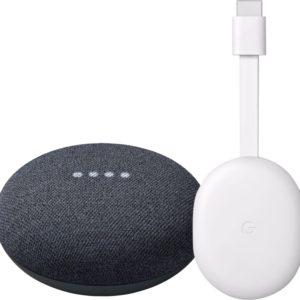 Google Nest Mini Grijs + Google Chromecast 4K - vergelijk en bespaar - Vergelijk365
