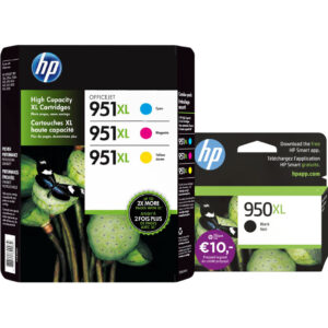 HP 951XL Cartridges Zwart/Kleur Combo Pack - vergelijk en bespaar - Vergelijk365