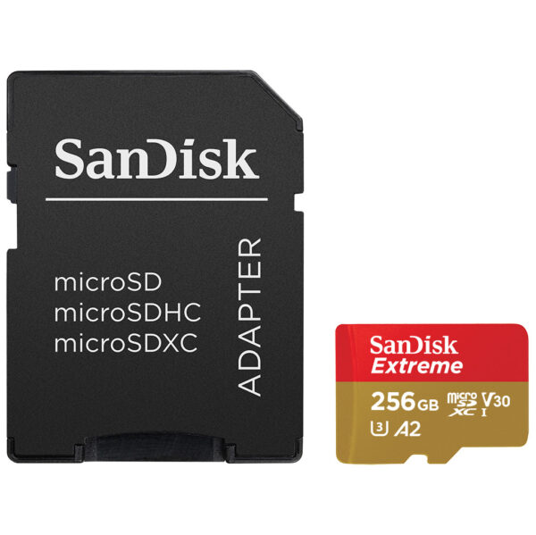 SanDisk MicroSDXC Extreme 256GB 190mb/s - vergelijk en bespaar - Vergelijk365