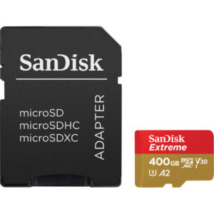 SanDisk MicroSDXC Extreme 400GB 190mb/s - vergelijk en bespaar - Vergelijk365