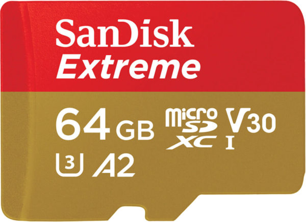 SanDisk MicroSDXC Extreme 64GB 170MB/s + SD Adapter - vergelijk en bespaar - Vergelijk365