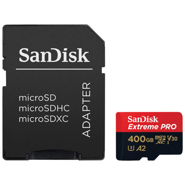 SanDisk MicroSDXC Extreme Pro 400GB 200mb/s - vergelijk en bespaar - Vergelijk365