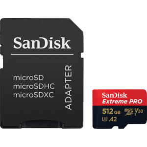SanDisk MicroSDXC Extreme Pro 512GB 200mb/s - vergelijk en bespaar - Vergelijk365