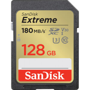 SanDisk SDXC Extreme 128GB 180mb/s - vergelijk en bespaar - Vergelijk365