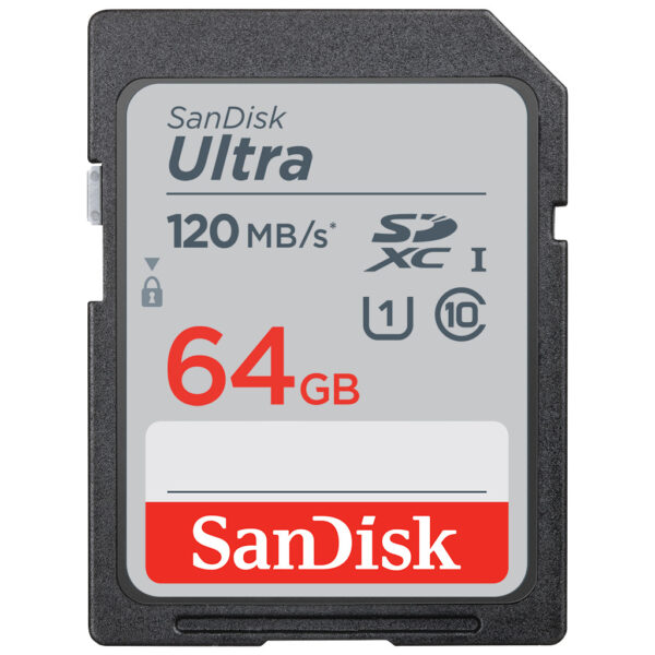SanDisk SDXC Ultra 64GB 120MB/s - vergelijk en bespaar - Vergelijk365