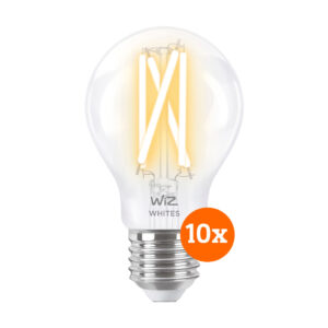 WiZ Smart Filament lamp Standaard 10-pack - Warm tot Koelwit Licht - E27 - vergelijk en bespaar - Vergelijk365