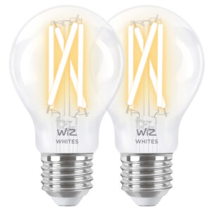 WiZ Smart Filament lamp Standaard 2-pack - Warm tot Koelwit Licht - E27 - vergelijk en bespaar - Vergelijk365