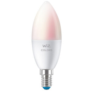 WiZ Smart Kaarslamp - Gekleurd en Wit Licht - E14 - vergelijk en bespaar - Vergelijk365