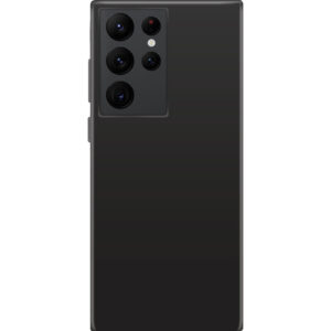 XQISIT Silicone Case Samsung Galaxy S22 Ultra Back Cover Zwart - vergelijk en bespaar - Vergelijk365
