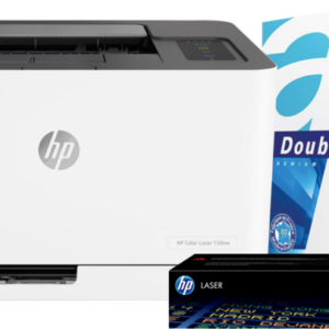 HP Color Laser MFP 150nw + 1 extra zwarte toner + 2.500 vellen A4 papier - vergelijk en bespaar - Vergelijk365
