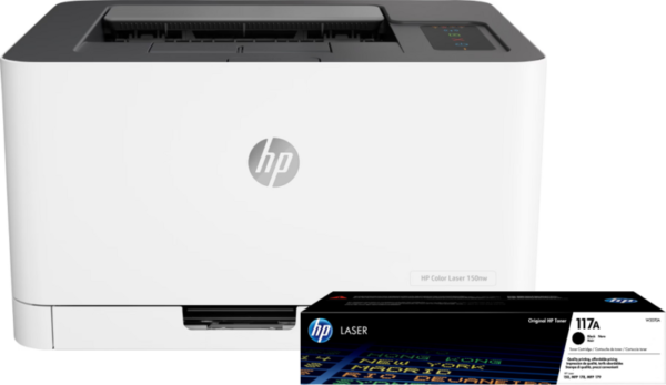HP Color Laser MFP 150nw + 1 extra zwarte toner - vergelijk en bespaar - Vergelijk365