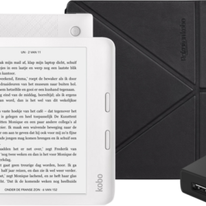 Kobo Libra 2 Wit + Accessoirepakket Zwart - vergelijk en bespaar - Vergelijk365