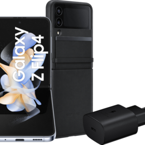 Samsung Galaxy Z Flip 4 512GB Blauw 5G Starterspakket - vergelijk en bespaar - Vergelijk365