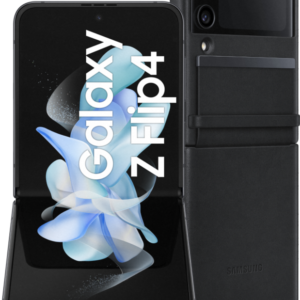 Samsung Galaxy Z Flip 4 512GB Grijs 5G + Back Cover Leer Zwart - vergelijk en bespaar - Vergelijk365