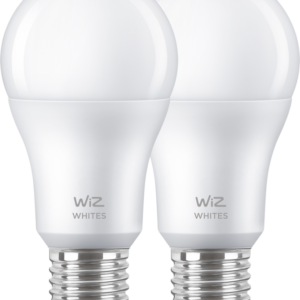 WiZ Smart Lamp 2-pack - Warm tot Koelwit Licht - E27 Mat - vergelijk en bespaar - Vergelijk365