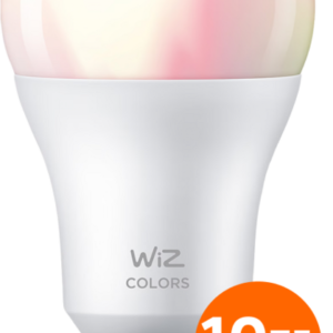 WiZ Smart lamp 10-pack - Gekleurd en Wit Licht - E27 - vergelijk en bespaar - Vergelijk365