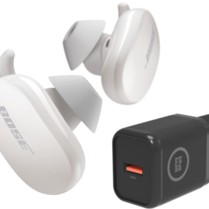 Bose QuietComfort Earbuds Wit + BlueBuilt Oplader 18W - vergelijk en bespaar - Vergelijk365