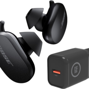 Bose QuietComfort Earbuds Zwart + BlueBuilt Oplader 18W - vergelijk en bespaar - Vergelijk365