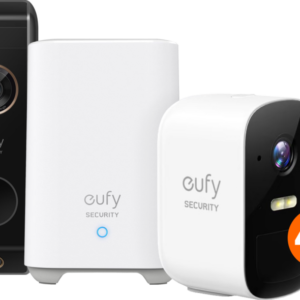 Eufycam by Anker 2C 4-pack + Eufy Video Doorbell Dual 2 Pro - vergelijk en bespaar - Vergelijk365