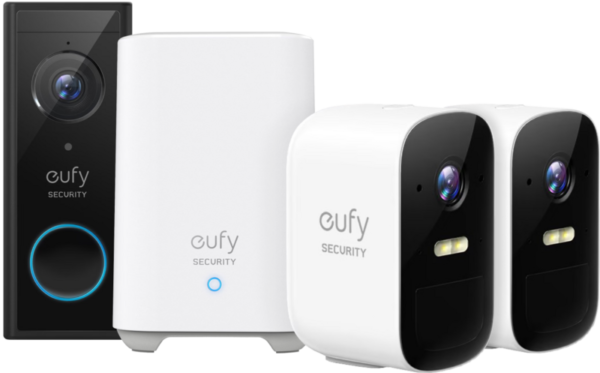 Eufycam by Anker 2C Duo Pack + Eufy Video Doorbell Battery - vergelijk en bespaar - Vergelijk365