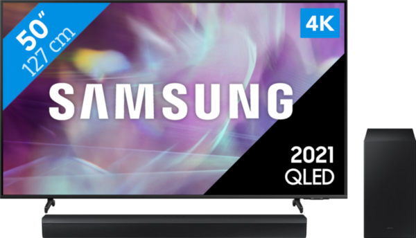 Samsung QLED 50Q64A + Soundbar - vergelijk en bespaar - Vergelijk365