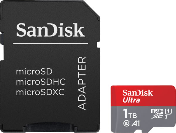 SanDisk MicroSDXC Ultra 1TB 150mb/s - vergelijk en bespaar - Vergelijk365