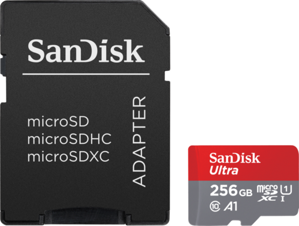 SanDisk MicroSDXC Ultra 256GB 150mb/s - vergelijk en bespaar - Vergelijk365