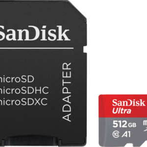 SanDisk MicroSDXC Ultra 512GB 150mb/s - vergelijk en bespaar - Vergelijk365