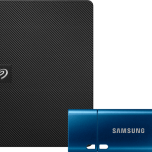 Seagate Expansion Portable 1TB + Samsung USB-C Flash Drive 64GB - vergelijk en bespaar - Vergelijk365