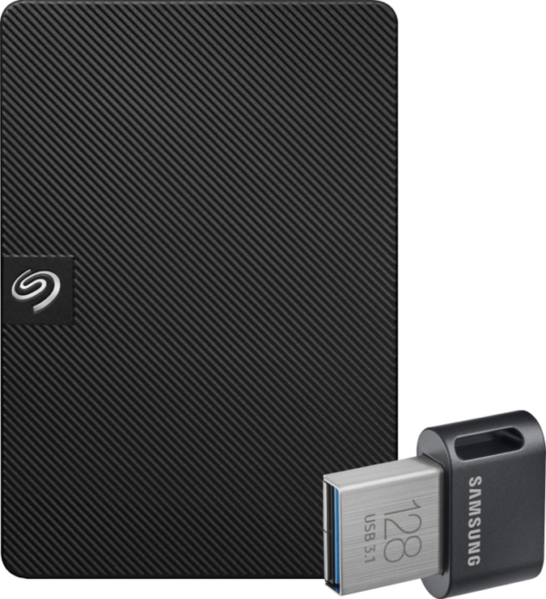 Seagate Expansion Portable 5TB + Samsung Fit Plus USB 128GB - vergelijk en bespaar - Vergelijk365