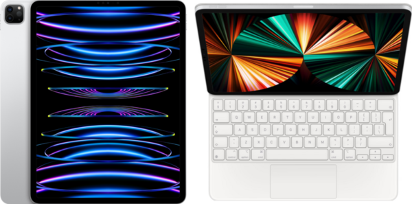 Apple iPad Pro (2022) 12.9 inch 256GB Wifi Zilver + Magic Keyboard - vergelijk en bespaar - Vergelijk365