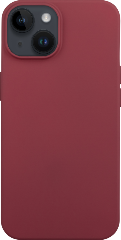 BlueBuilt Soft Case Apple iPhone 14 Back Cover Rood - vergelijk en bespaar - Vergelijk365