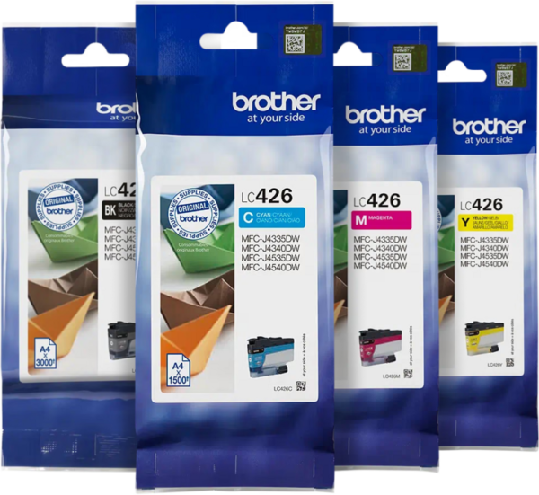 Brother LC-426 Cartridge Combo Pack - vergelijk en bespaar - Vergelijk365