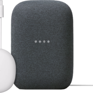 Google Chromecast 2K met Google TV + Google Nest Audio Chalk - vergelijk en bespaar - Vergelijk365