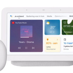 Google Chromecast 2K met Google TV + Google Nest Hub 2 Charcoal - vergelijk en bespaar - Vergelijk365