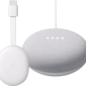 Google Chromecast HD met Google TV + Google Nest Mini Wit - vergelijk en bespaar - Vergelijk365
