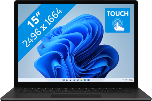 Microsoft Surface Laptop 4 15" R7se - 8GB - 512GB Zwart (W11) - vergelijk en bespaar - Vergelijk365