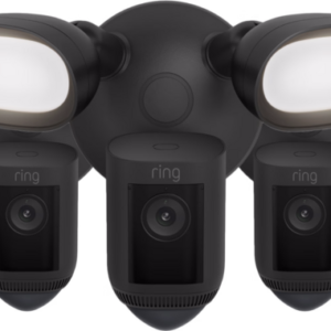 Ring Floodlight Cam Wired Pro Zwart 3-Pack - vergelijk en bespaar - Vergelijk365